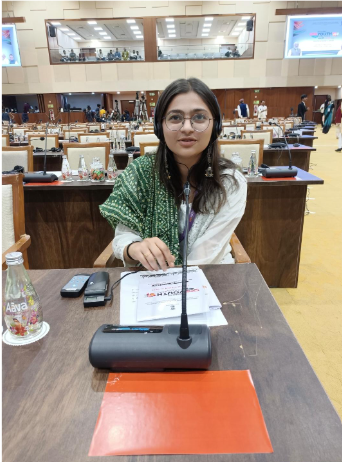 Gujarat Youth Parliament Mehvish